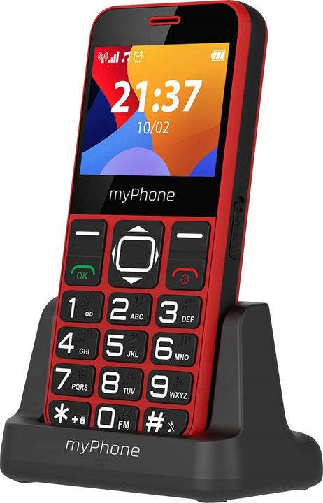 myPhone Halo 3 red с цветен акцент