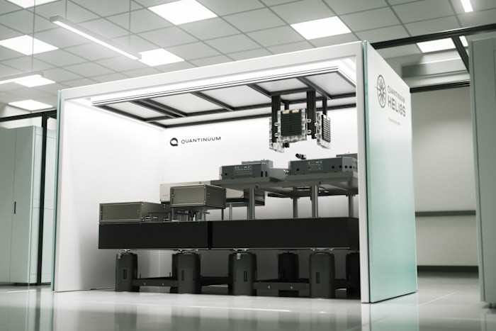 Quantum computing system in a modern laboratory
