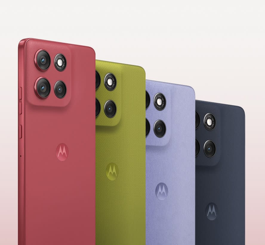 motorola edge 60 fusion в различни цветове