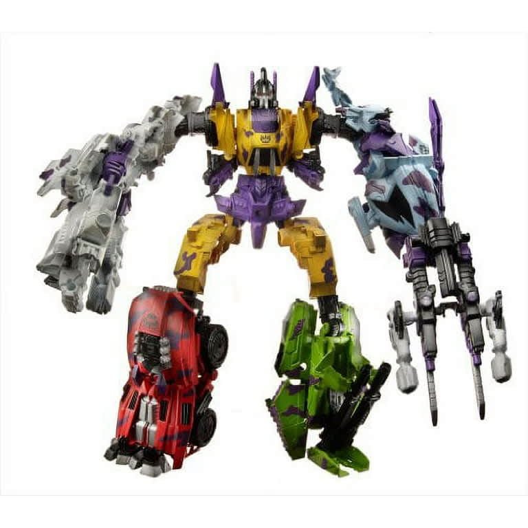 Transformers Generation 2 Bruticus Combiner complet en mode robot — violet et jaune