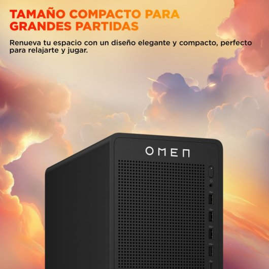 HP Omen 16L TG03-0105ns PC Gaming Compacto Negro RGB