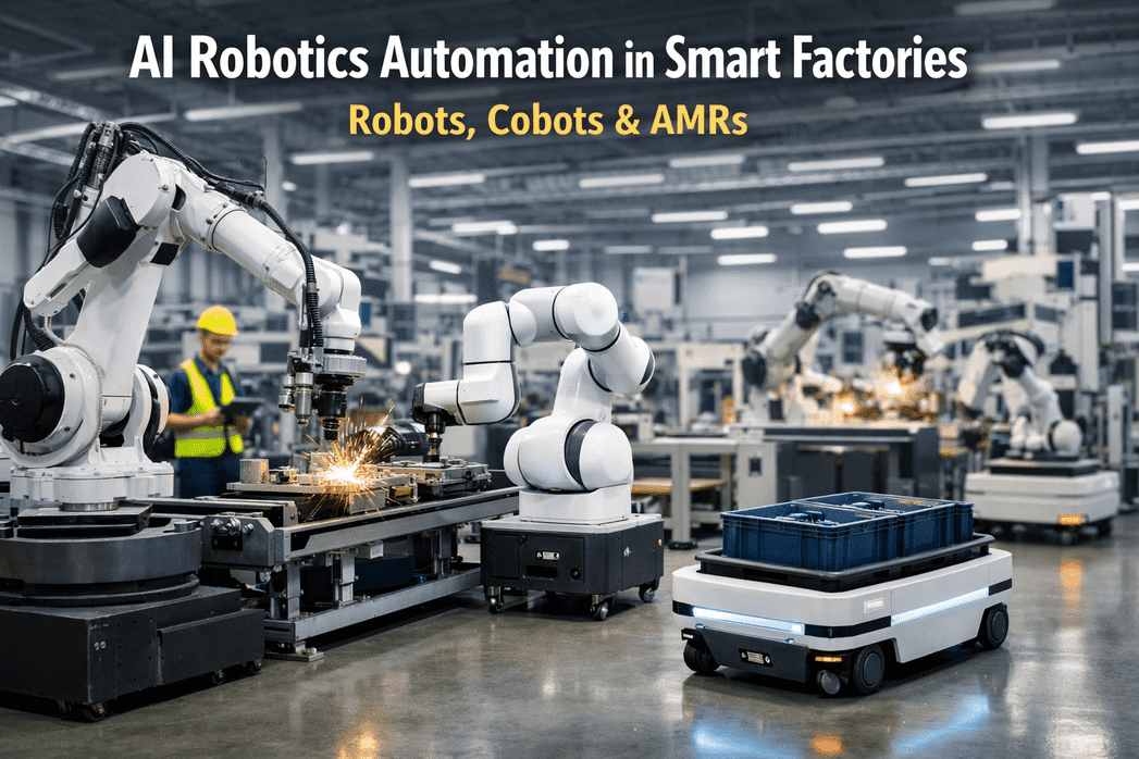 Endüstriyel otomasyon ve üretim robotları
