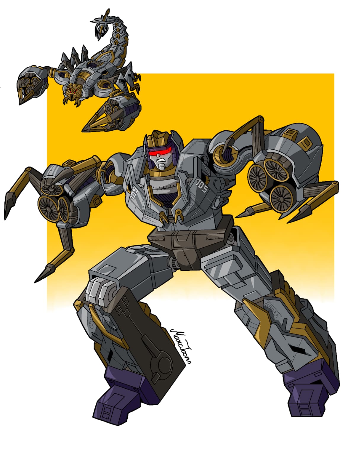 Scorponok Titan Decepticon G1