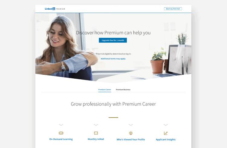 Landing profesional orientada a SaaS B2B