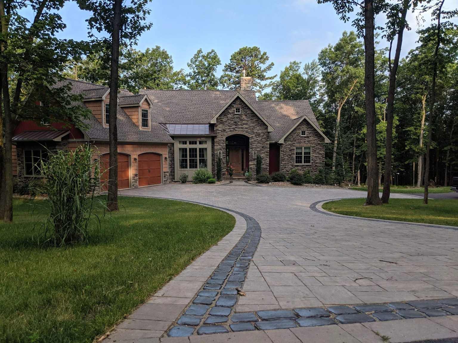Custom driveway paver installation by Legacy System Pavers in the Bay Area