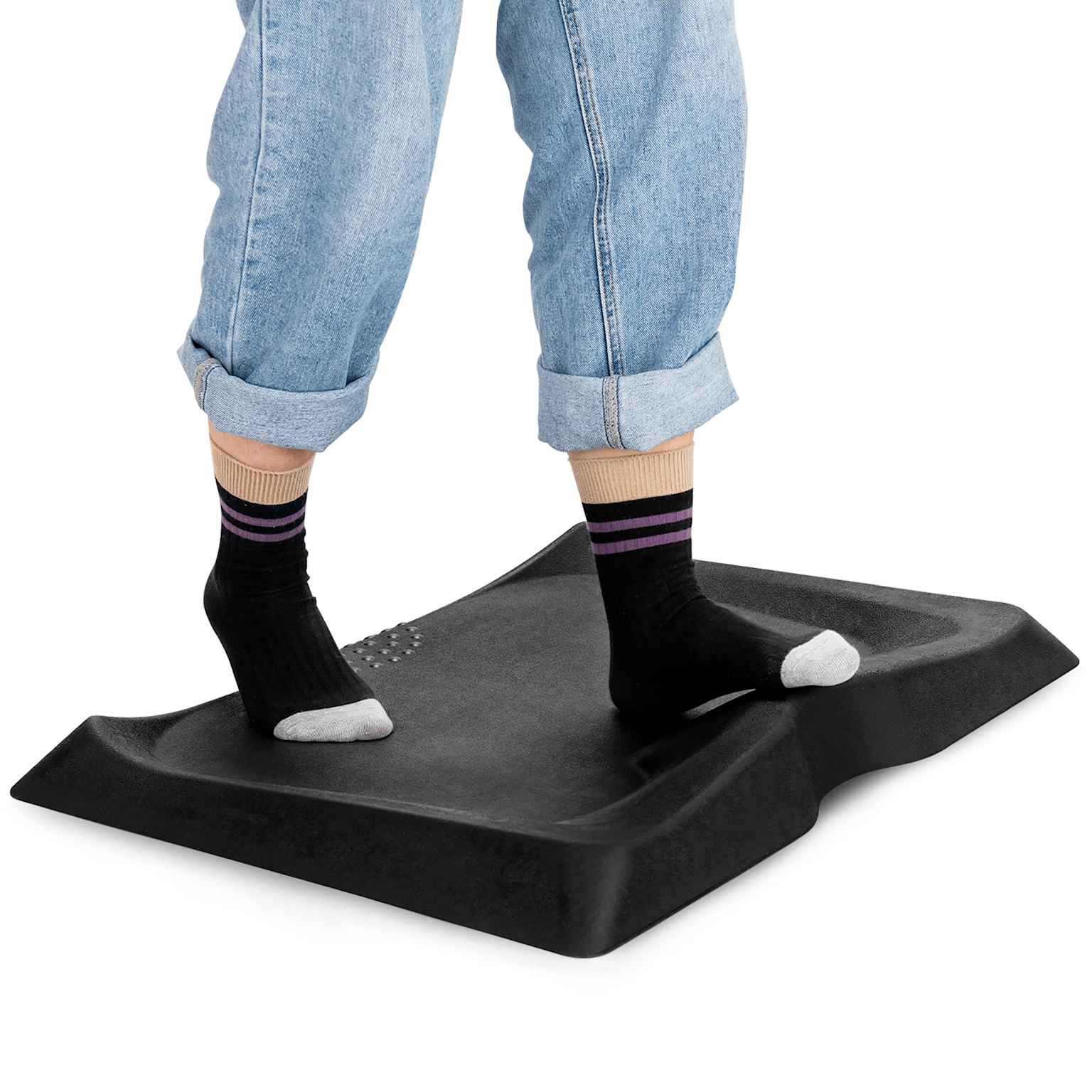 UPLIFT Desk E7 Active Anti-Fatigue Mat &ndash; close-up of textured standing mat surface