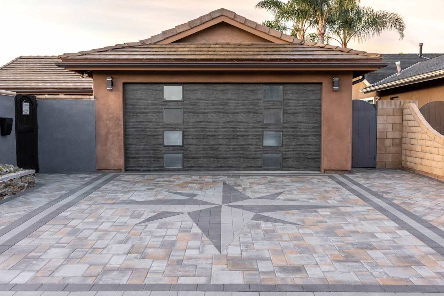 Custom driveway paver installation by Legacy System Pavers in the Bay Area