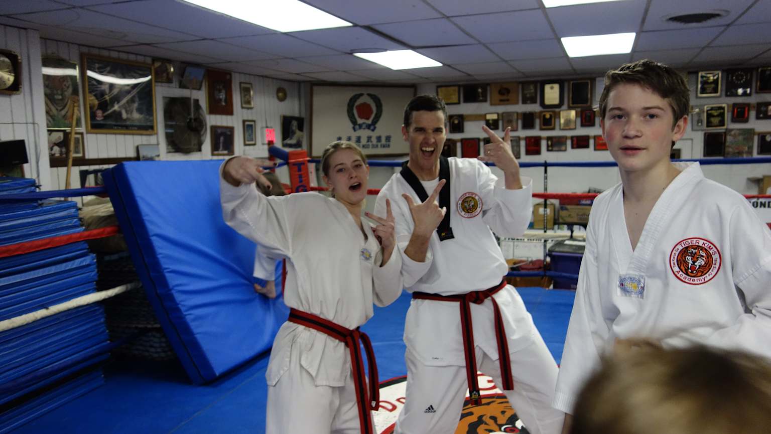 Martial arts training photo