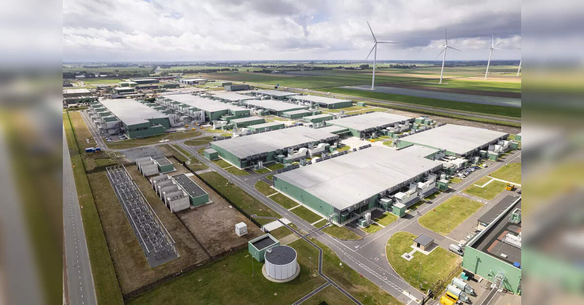 Oracle and OpenAI data center visualization in Michigan