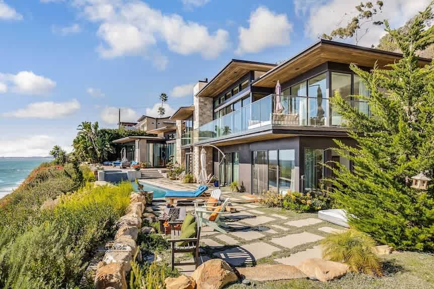 Oceanfront Santa Barbara home