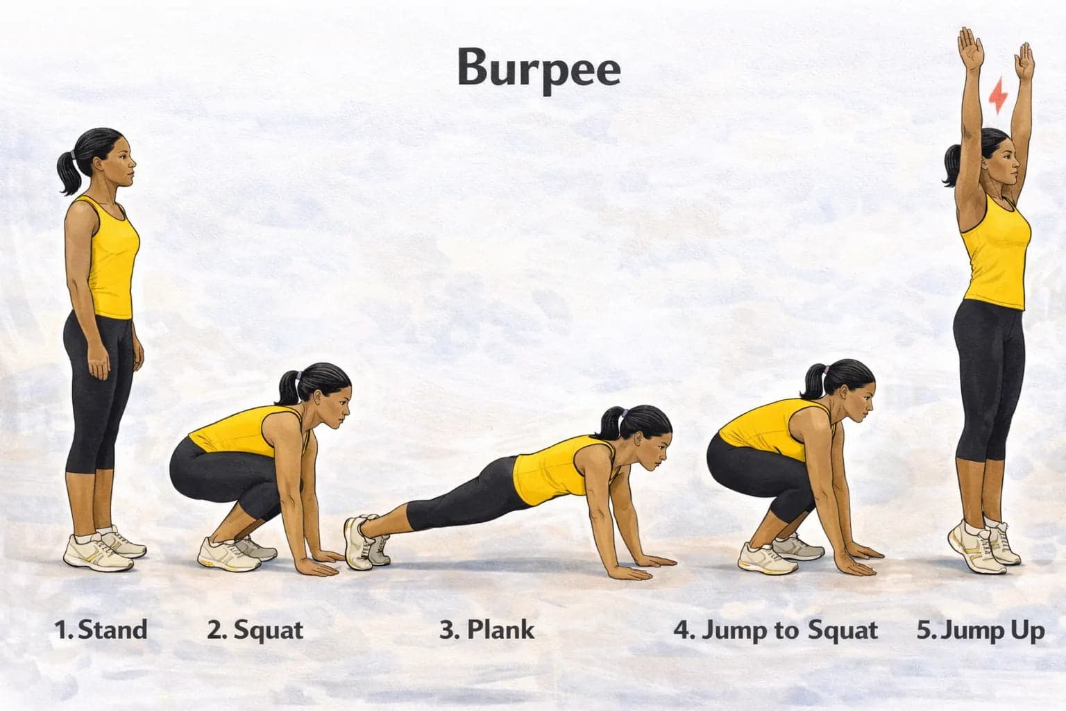 Burpee Snatches
