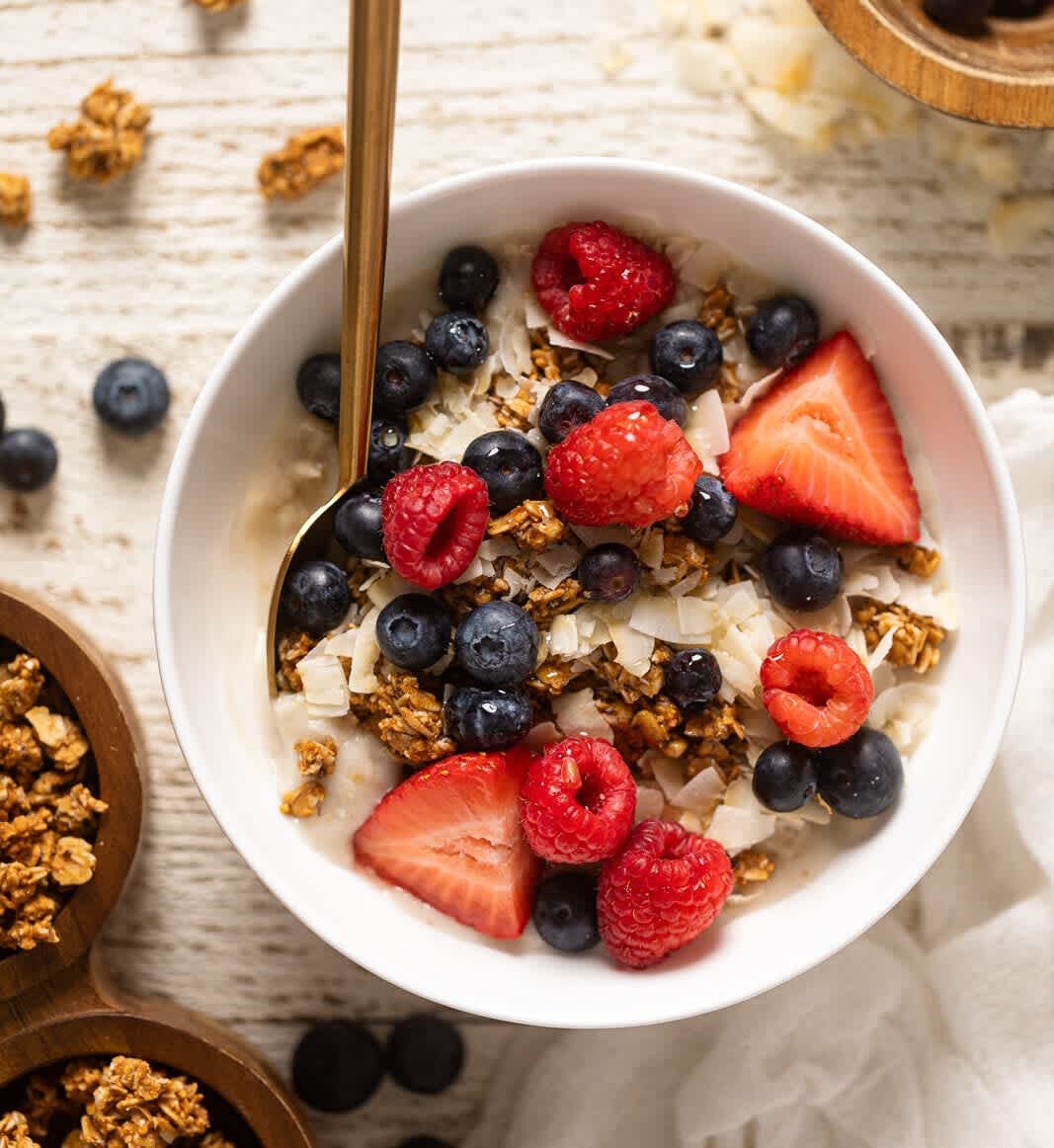 Oatmeal bowl breakfast inspiration