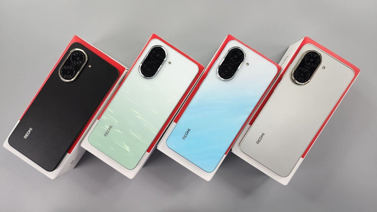 Redmi A5 различни цветове без зелен акцент