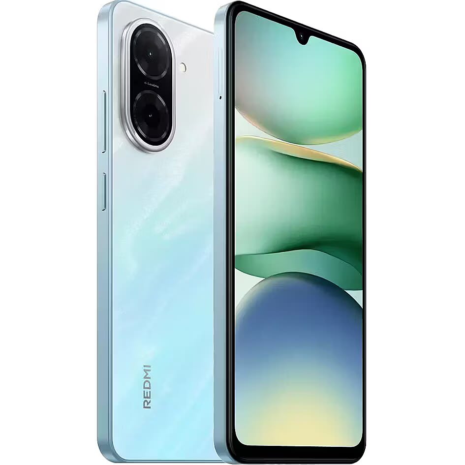 Redmi A5 син вариант front and back