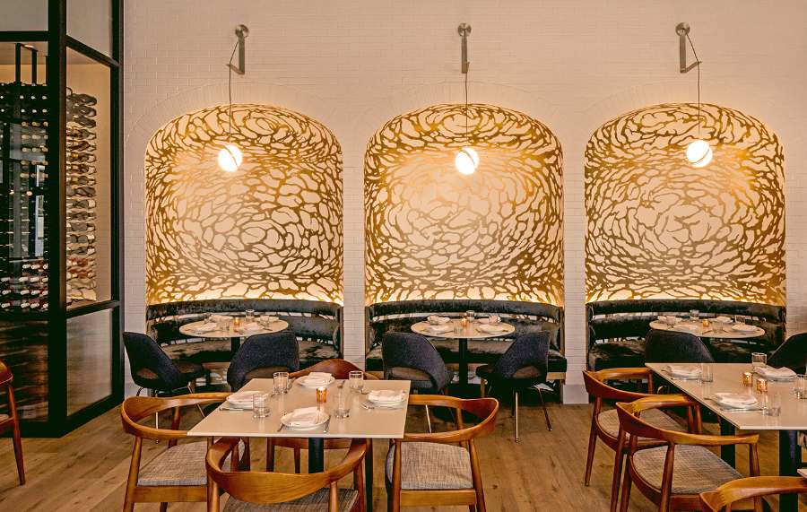 Ejemplo premium de diseño visual para restaurante elegante