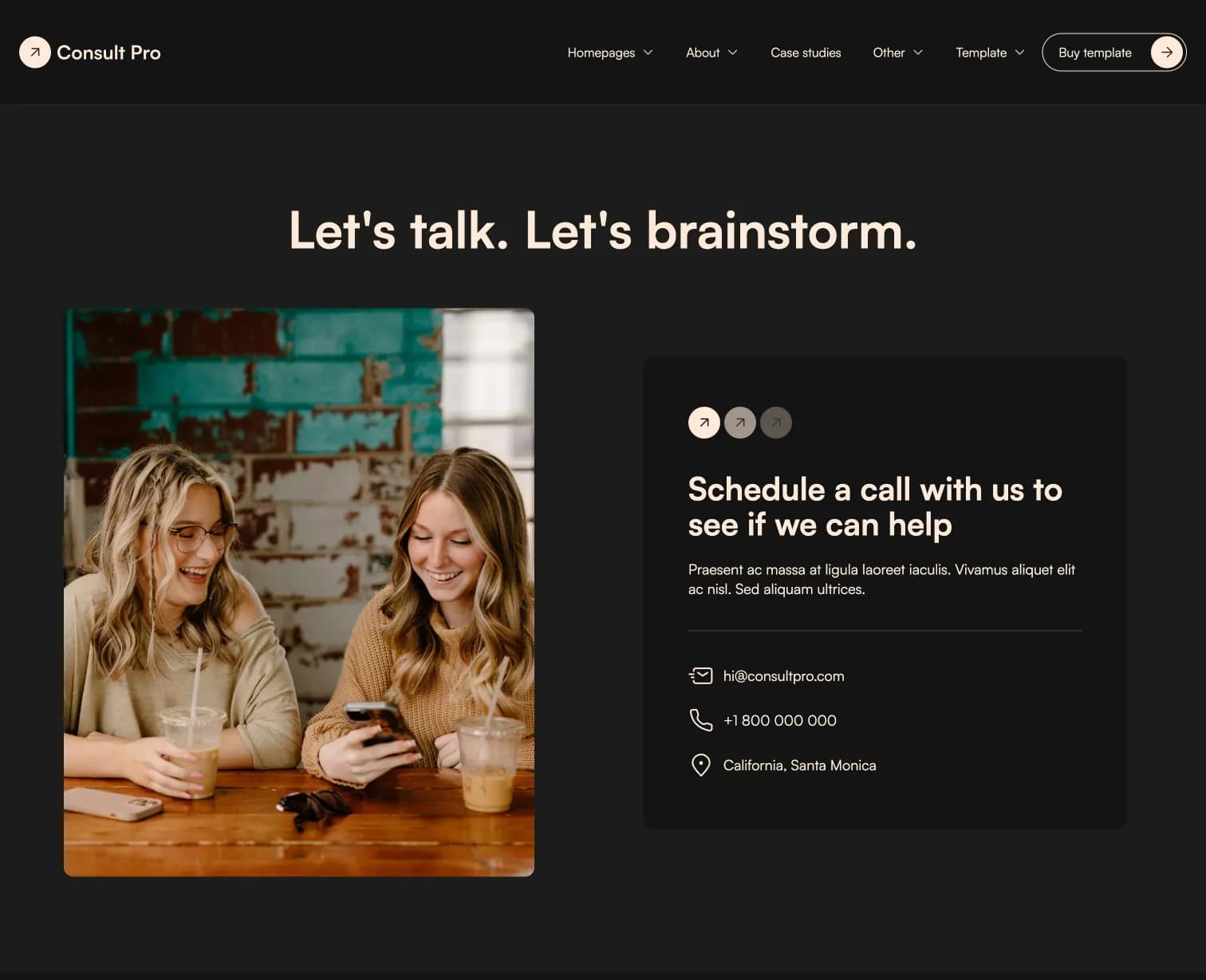 Personal Services Website