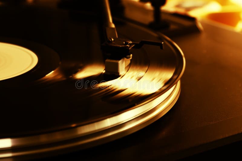 Tourne-disque rétro