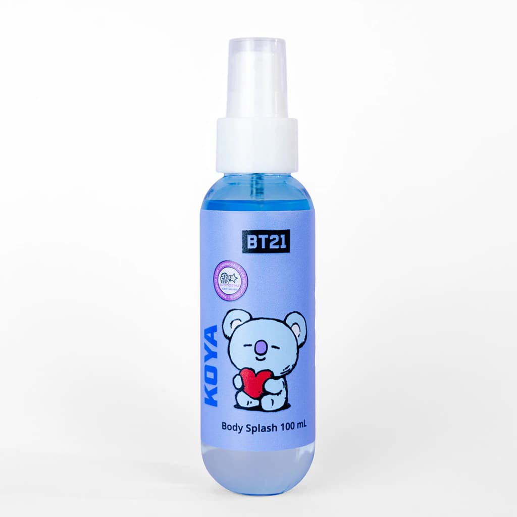 Body splash KOYA da coleção BT21 Universtars da Cia Beauty
