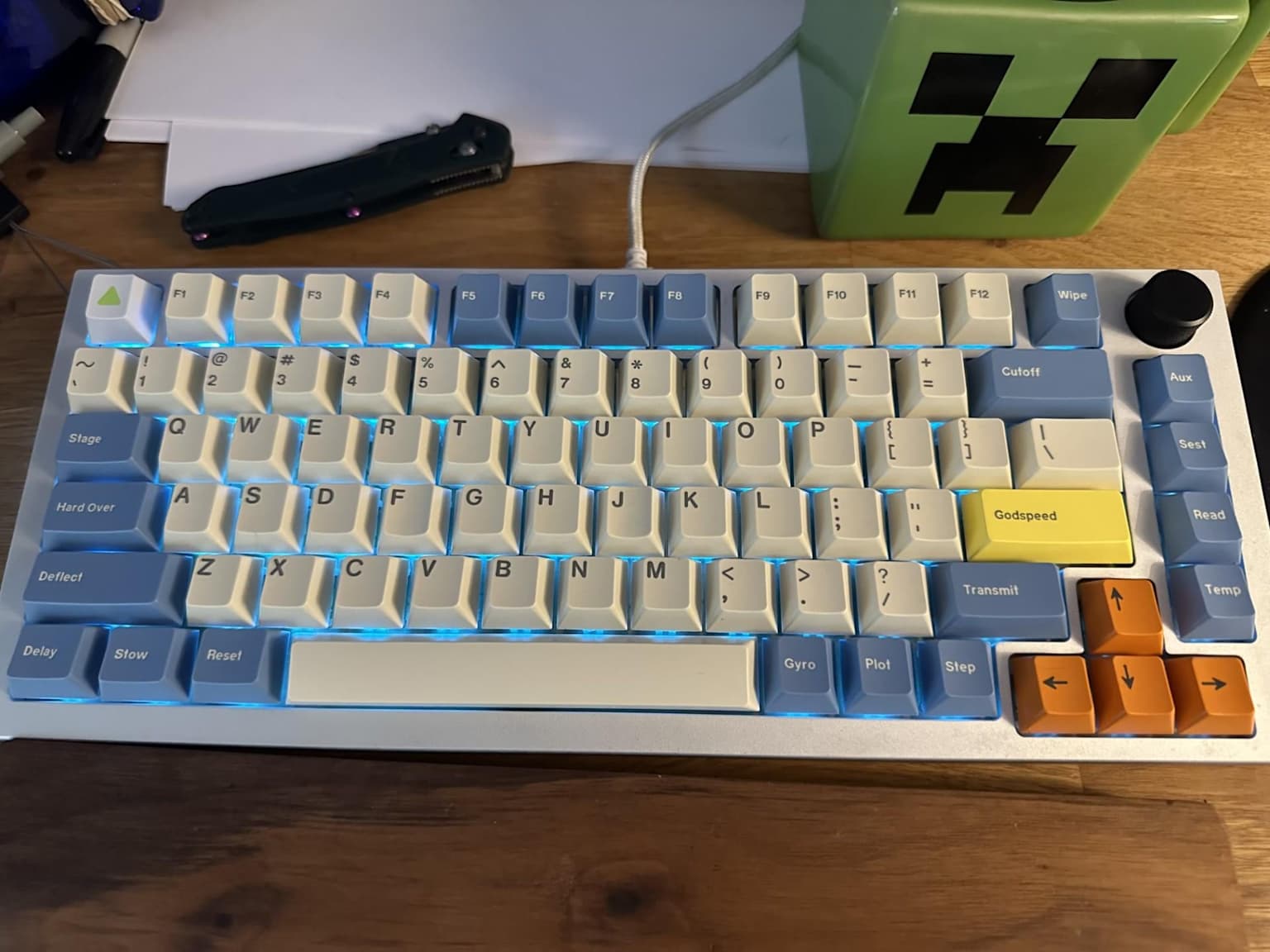 GMK Godspeed 鍵帽 ABS雙色 Cherry Profile 172鍵全套