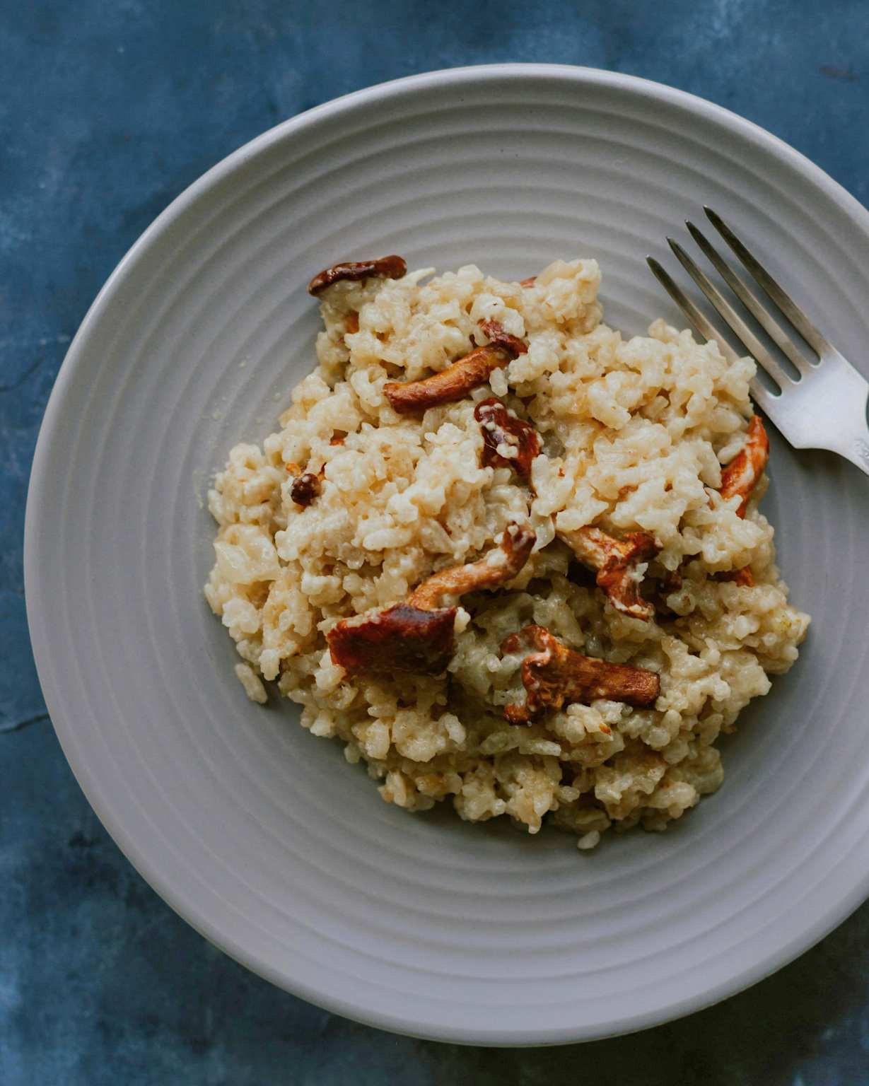 Cremiges Acquerello Risotto auf elegantem Teller
