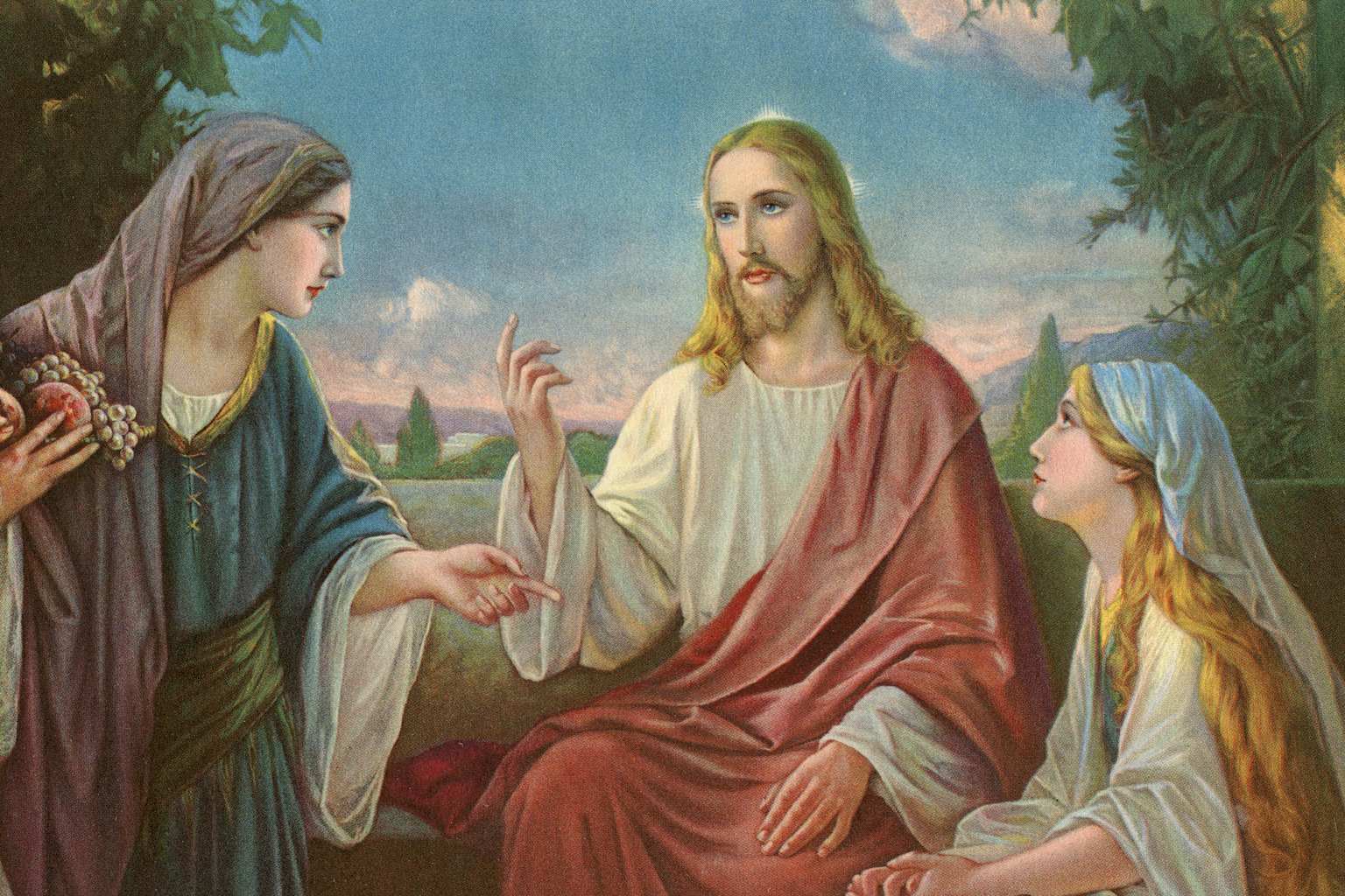 Christ With The Two Marys