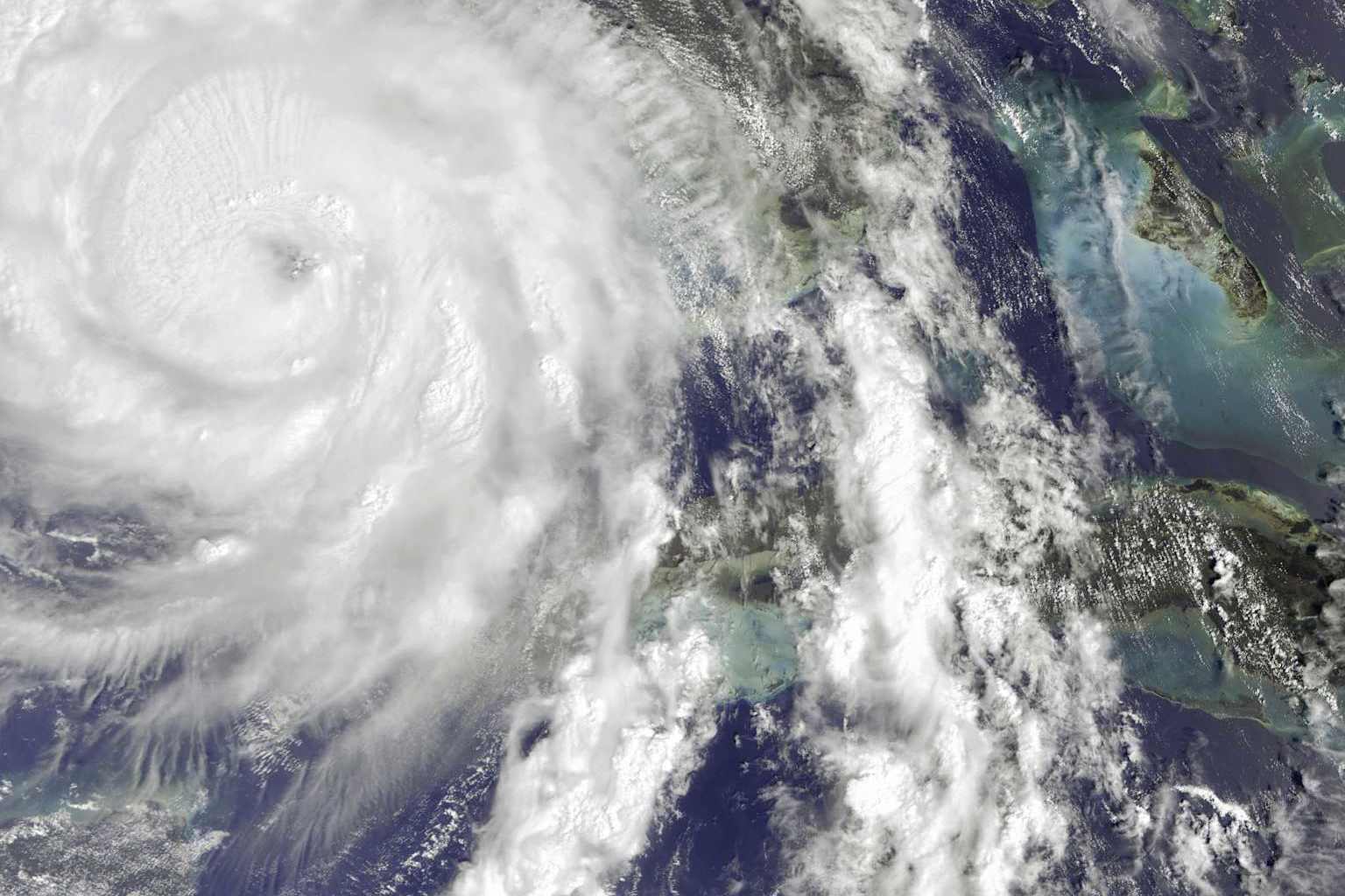 Satellite Imagery Of Hurricane Helene In Florida