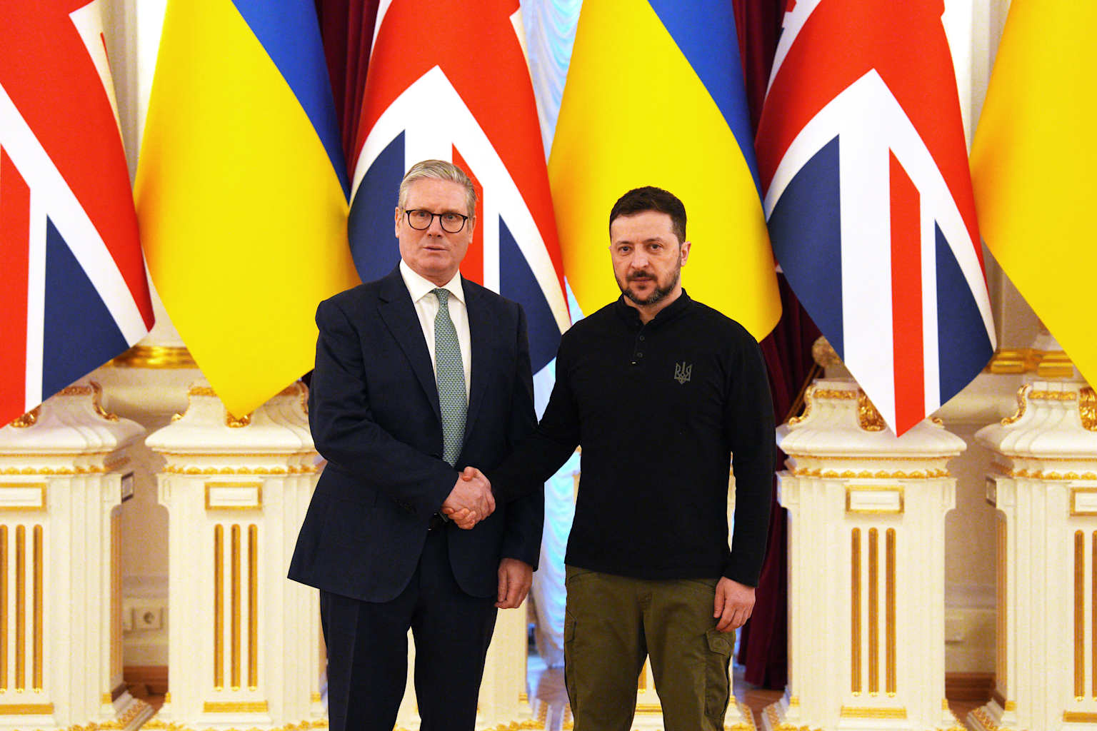 British Prime Minister Keir Starmer Visits Ukraine