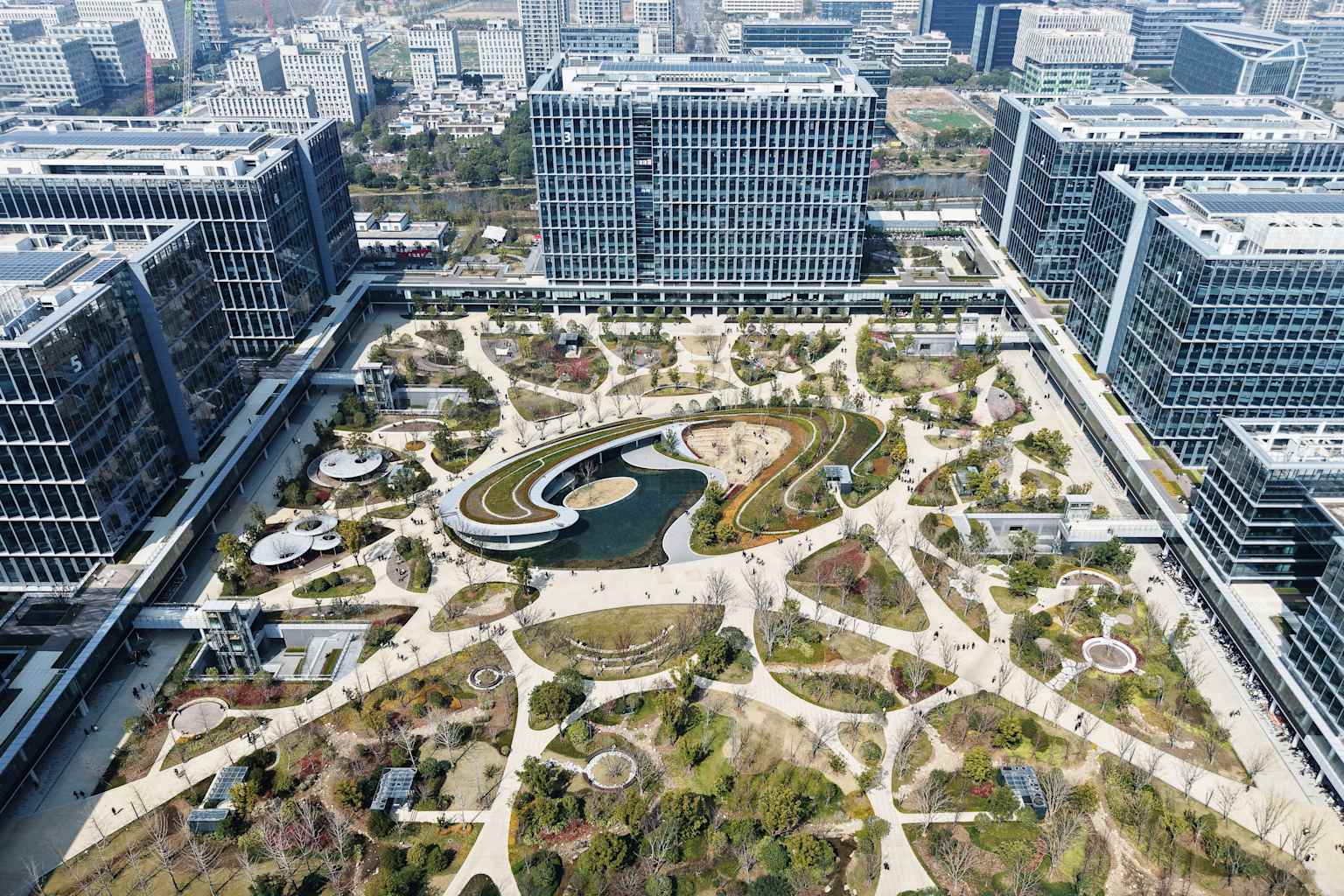 Alibaba's Global Headquarters In Hangzhou