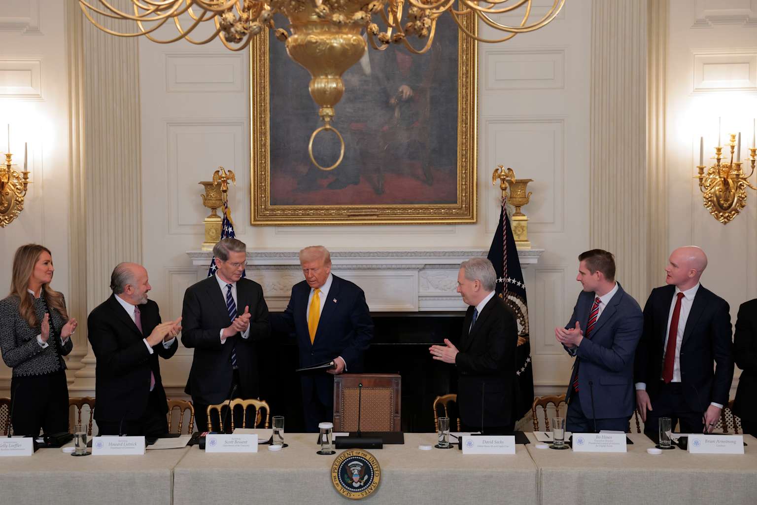 President Trump Hosts Crypto Summit At The White House