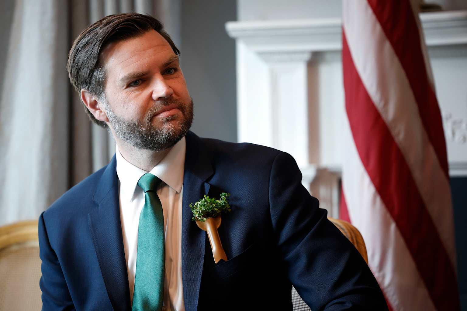 Vice President Vance Hosts Irish Taoiseach Martin For St Patrick's Day Breakfast