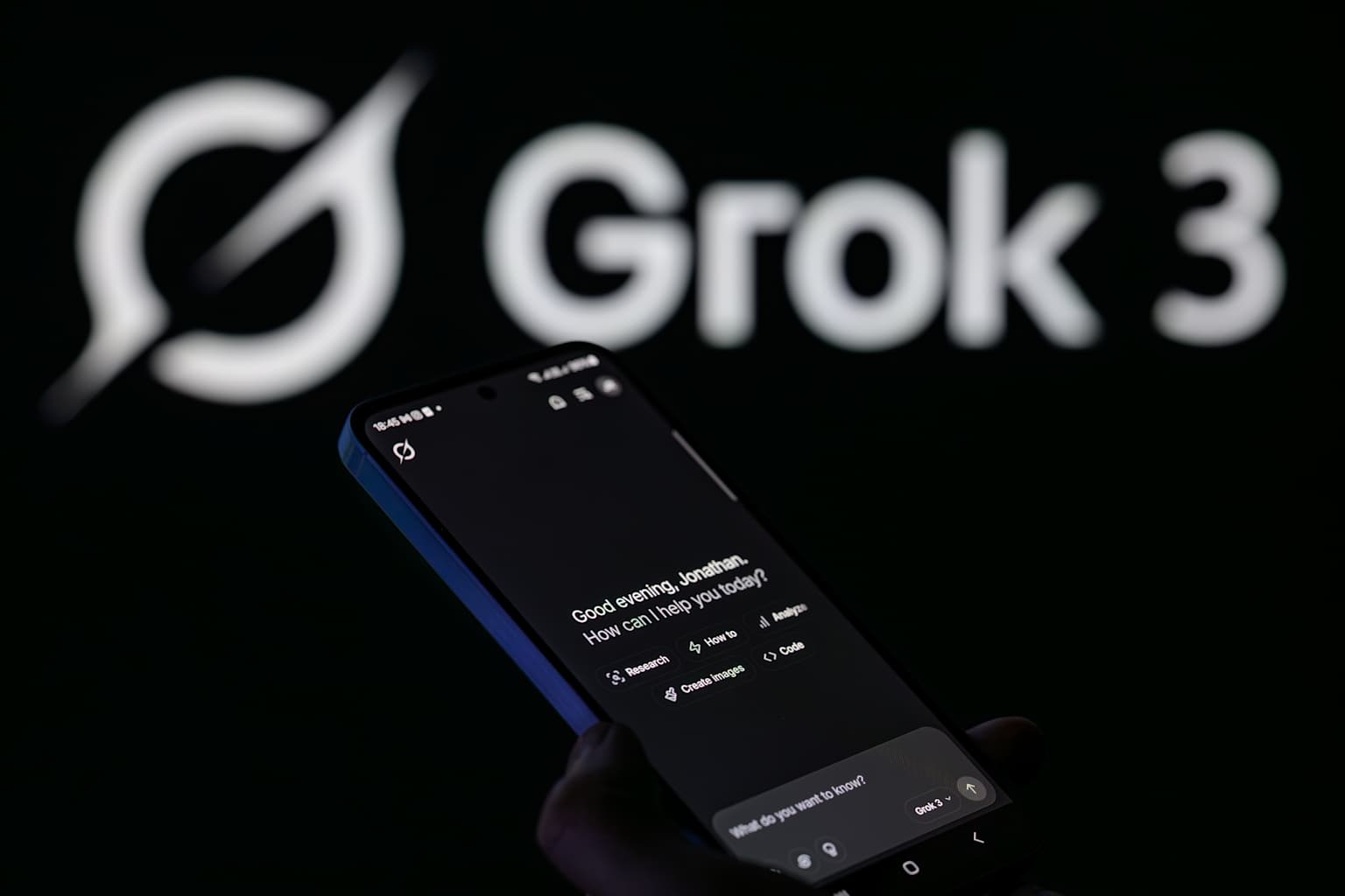 Grok X AI  - Photo Illustration