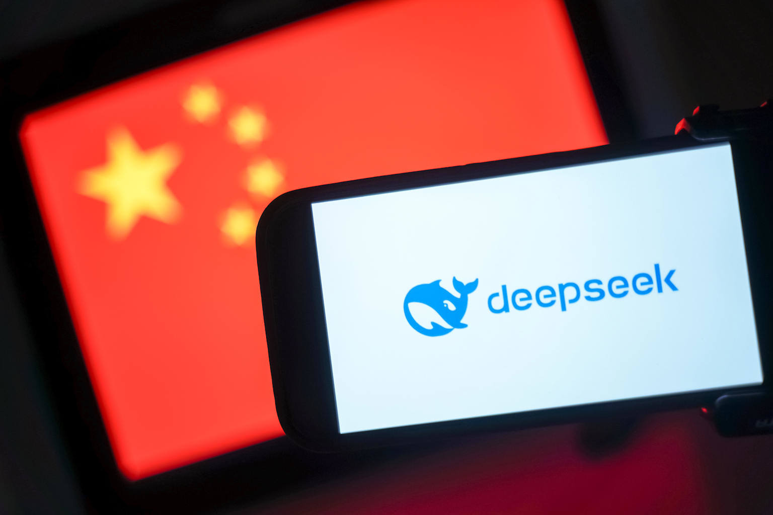 Illustrations Of DeepSeek As The Chinese AI App Causes NASDAQ Rout