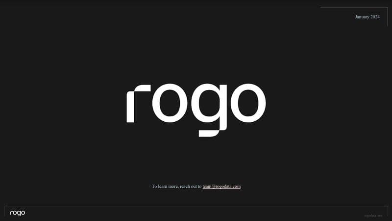 AI Fintech Rogo's Seed Pitch Deck Used to Raise $7 Million ...