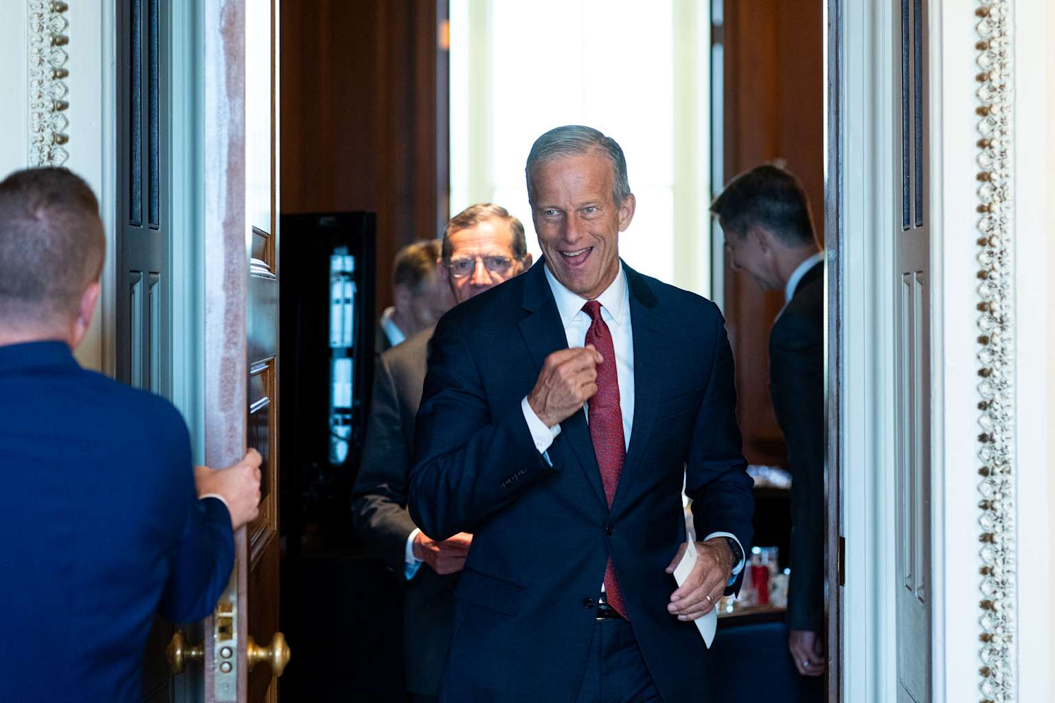 Senate Majority Leader John Thune...