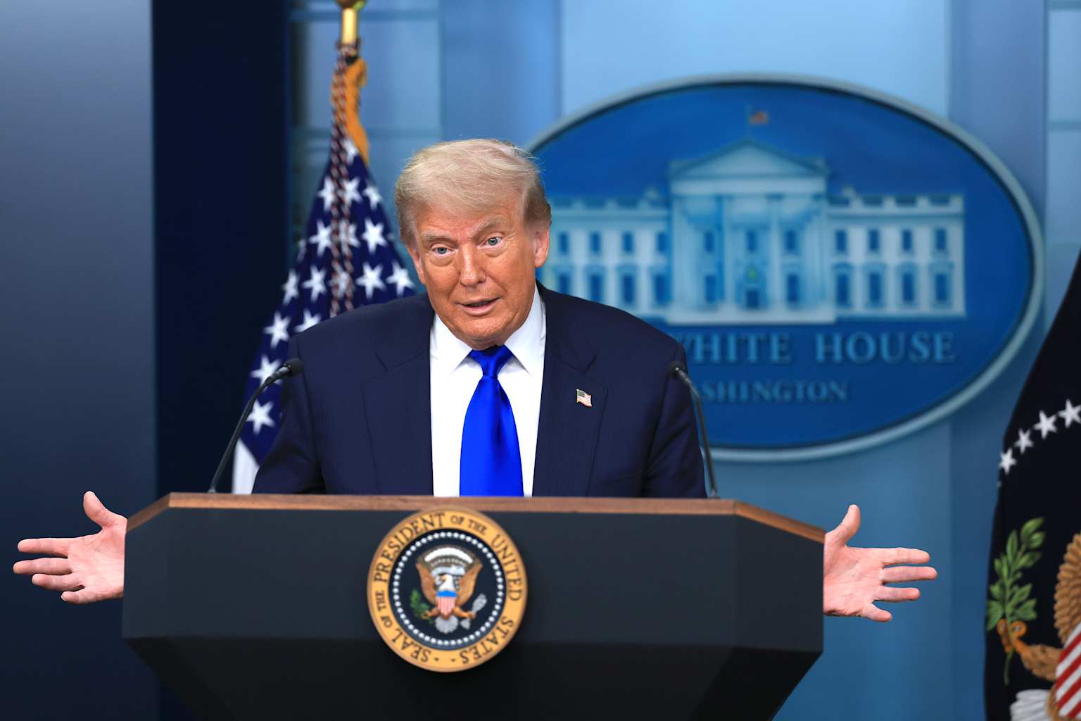 President Trump Speaks On Recent Supreme Court Rulings At The White House
