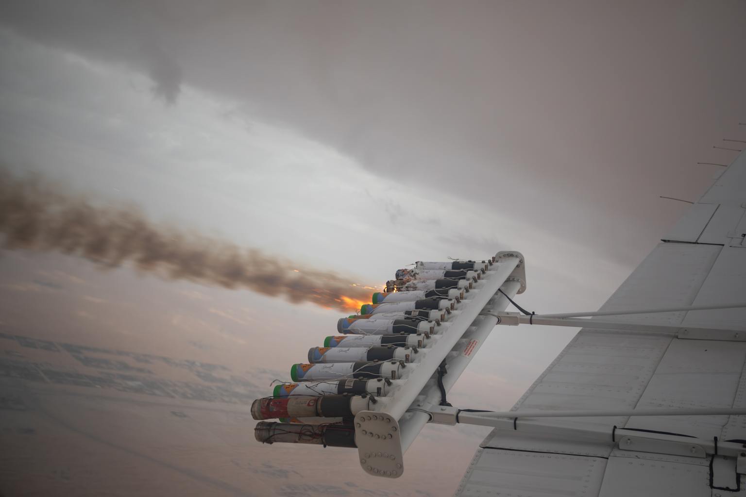 Onboard With UAE's Weather-Altering Cloud Seeding Pilots