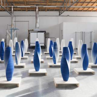 Large-Scale Porcelain 3D Printing