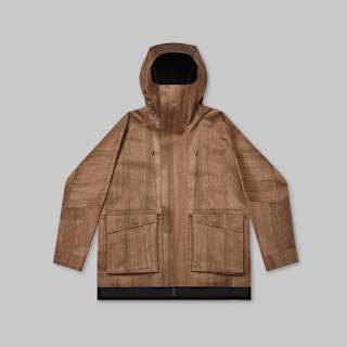 Vollebak's Wooden Jacket Prototype