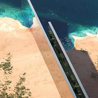 Construction underway on Saudi Arabia's futuristic megacity The Line