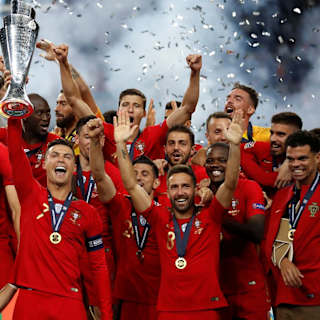 Portugal defeats Spain in shootout to capture second Nations League trophy