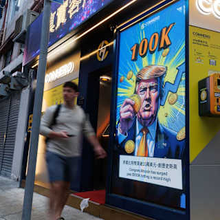 Bitcoin drops $860 as Trump announces new tariffs