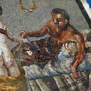 Nazi-looted Roman mosaic returns to Pompeii after 80 years