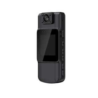 L11 body camera with HD video recording, display screen, and control buttons for law enforcement use