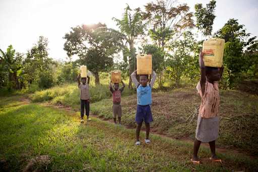 Unsafe water access in rural Uganda