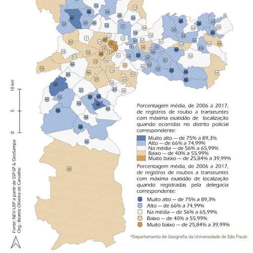 Atlas mostra localização da dinâmica da criminalidade em São ...