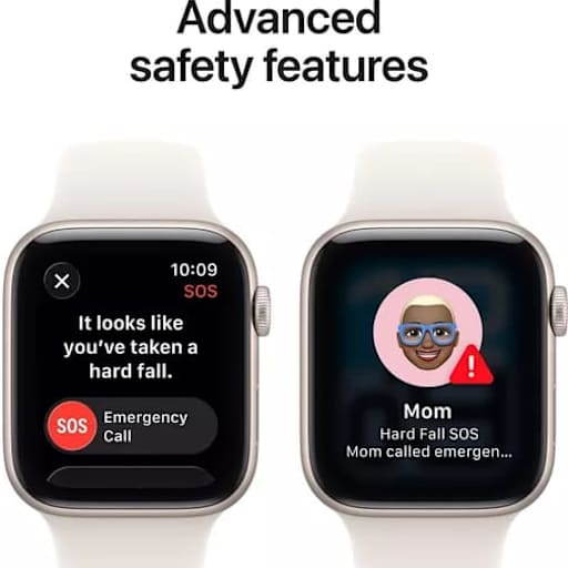 Apple Watch SE 3 2025 GPS 40mm Starlight Aluminium Case & Starlight Sport  Band S/M