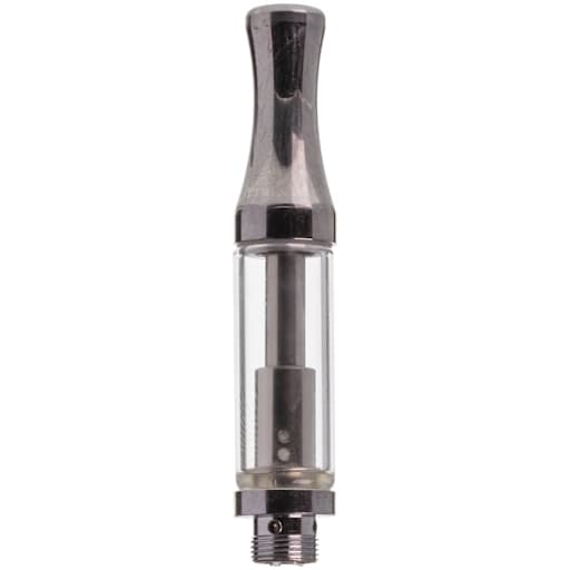Empty glass vape cartridge
