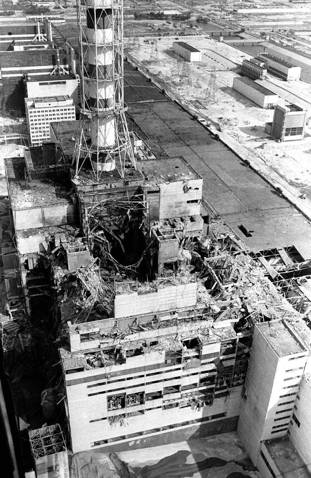 Chernobyl Nuclear Power Plant after the disaster