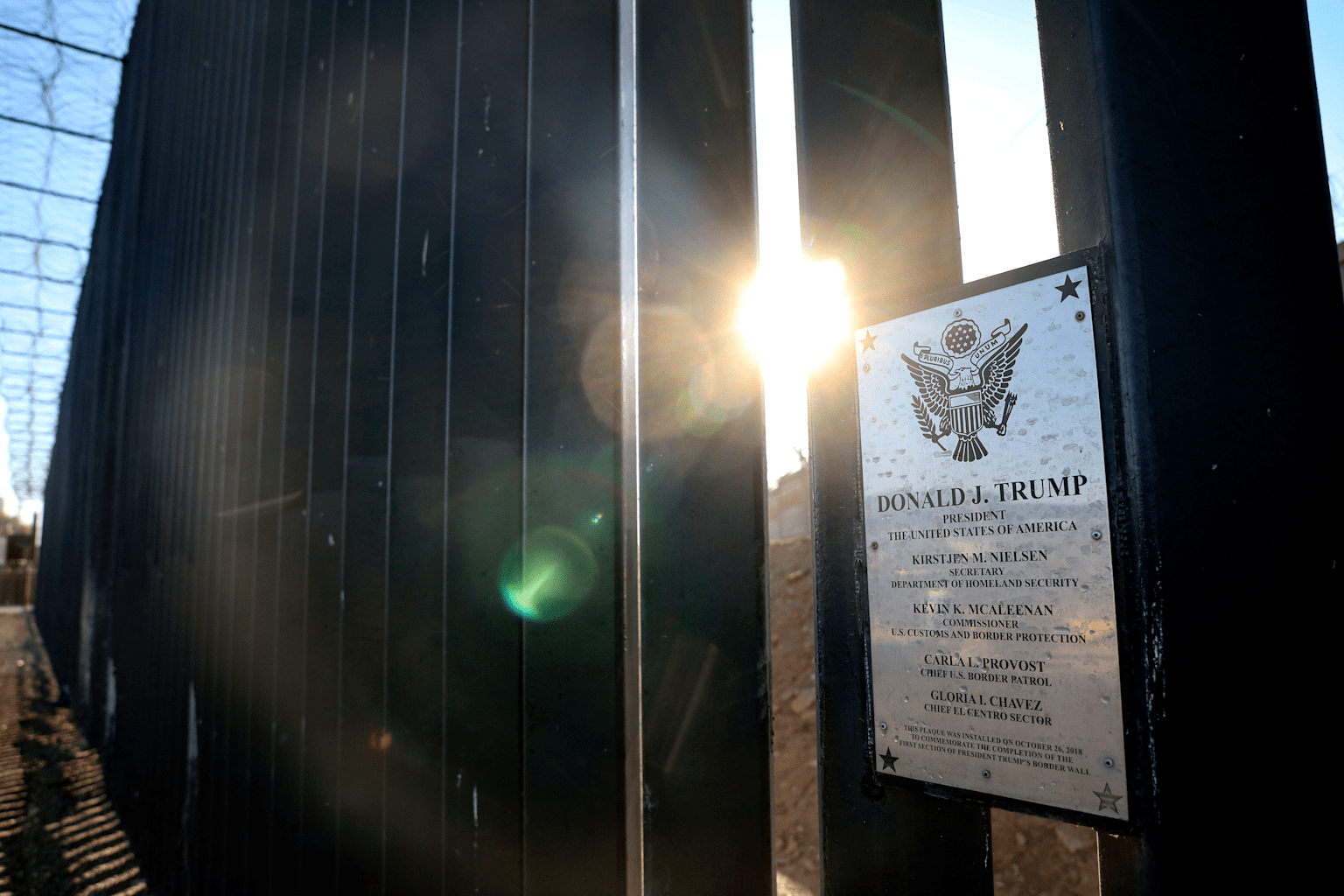 President Trump Rushes To Build More Border Wall As Term Nears Its End