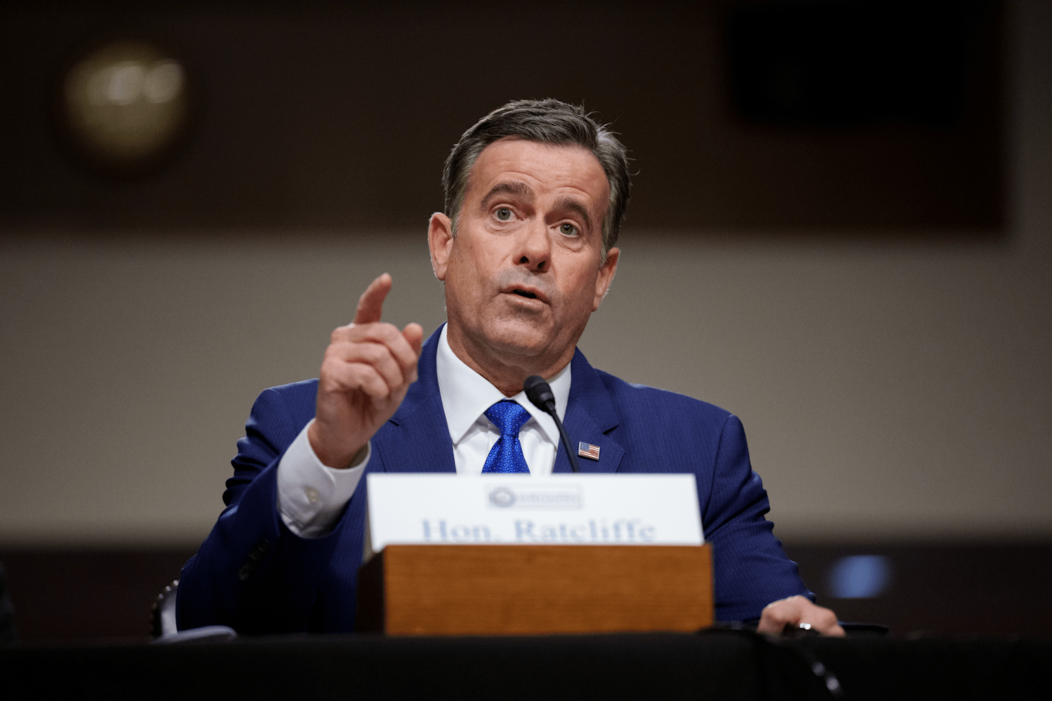 Senate Confirmation Held To Consider John Ratcliffe To Be CIA Director